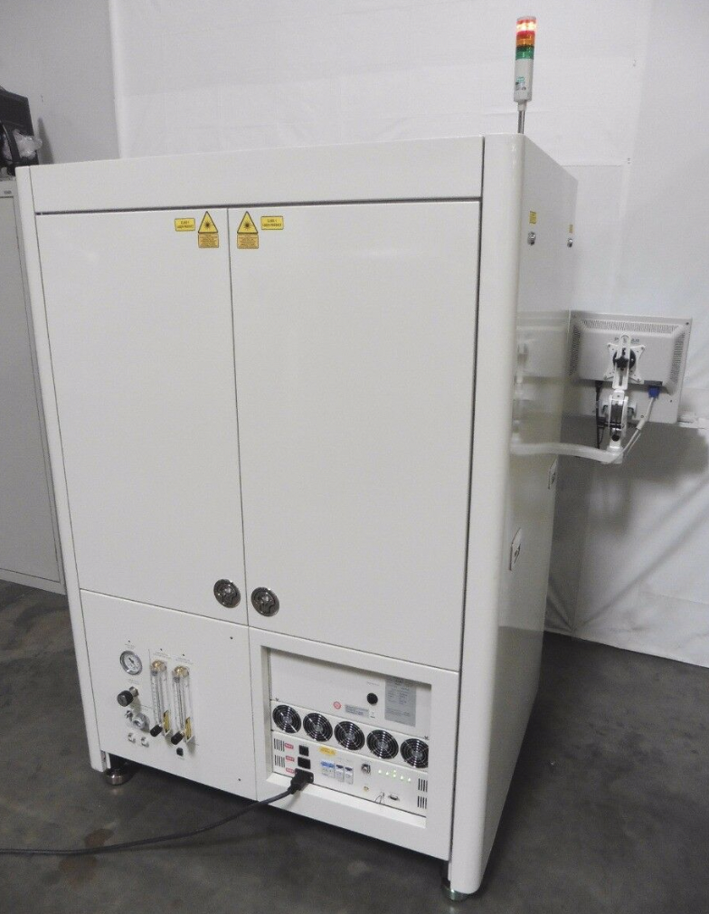 Used ESI AccuScribe 2210 355nm/Auto Laser Wafer Scriber