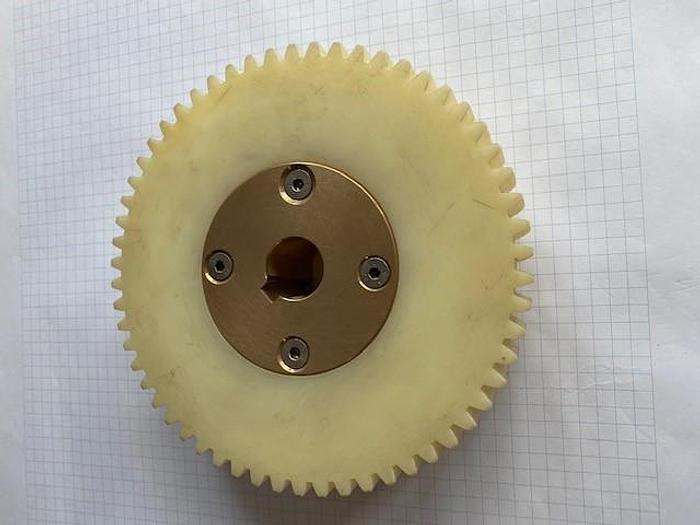 Neumaschine Zahnrad für Herbort-Trommelschneidemaschine, Typ 120 S