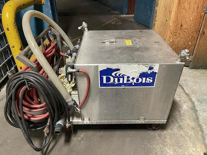 Used DUBOIS CHEMICAL PUMP CART
