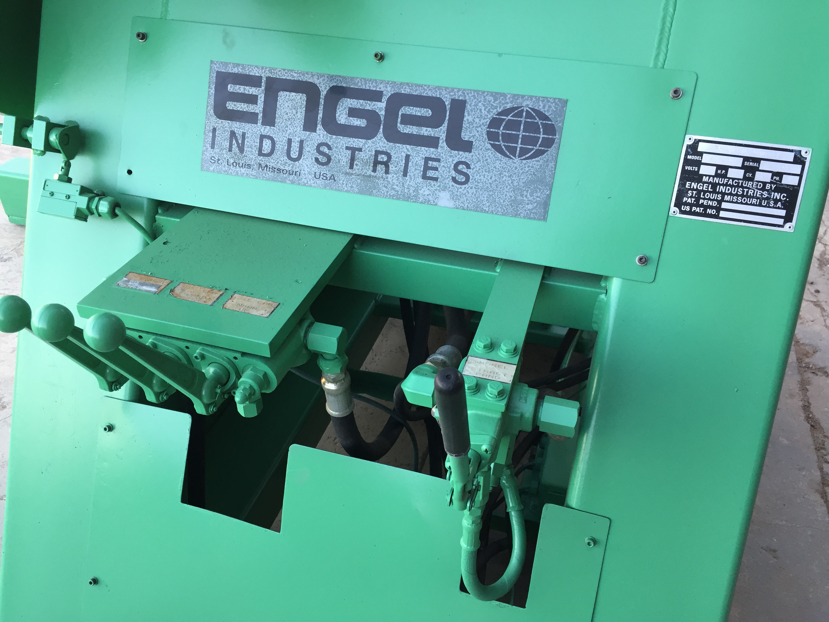 Used 60” x 16 Ga. Engel Blank-it Cut-To-Length Line