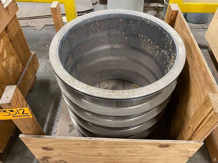 Used BLACK CLAWSON SCREEN BASKET