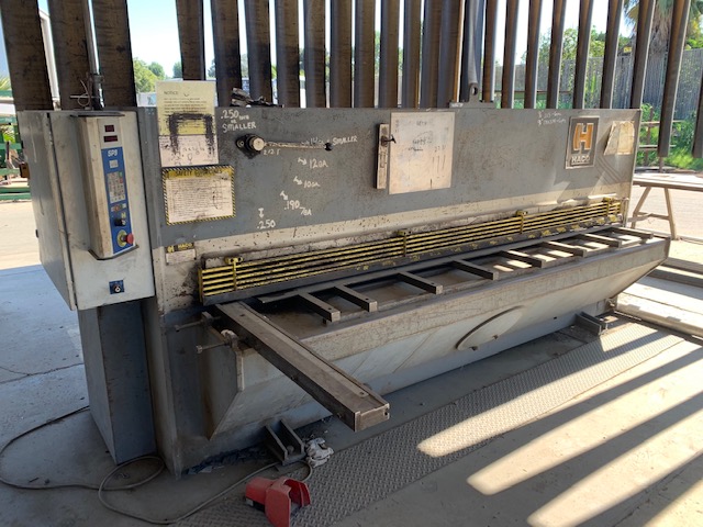 Used Haco TS 3006 10' x 1/4" Hydraulic Shear #5756