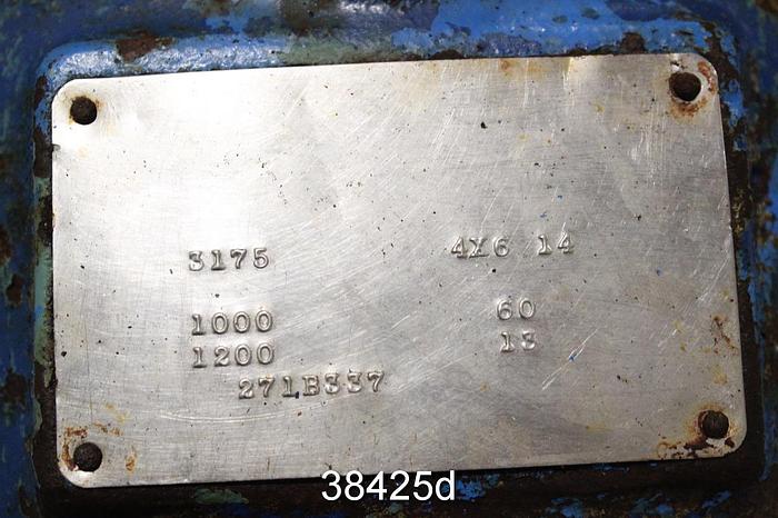 Used Goulds 3175 Pump, 6x8x14 #38425