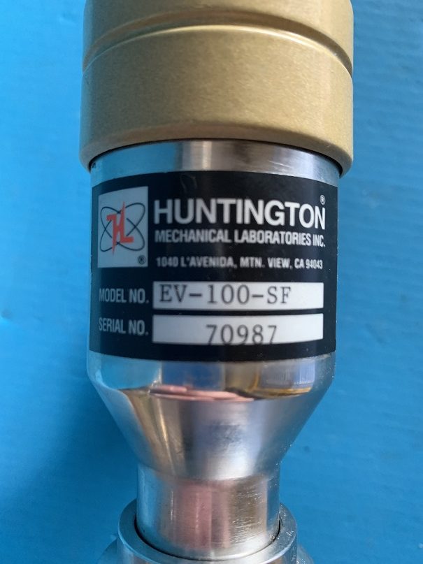 Used Huntington vacuum valve ev-100-sf