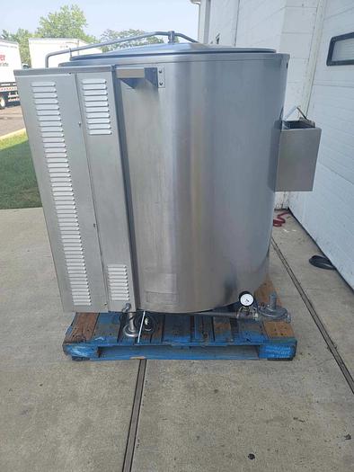 Used MARKET FORGE CROWN GL 100, 100 GAL STATIONARY NAT. GAS STEAM KETTLE (781C)