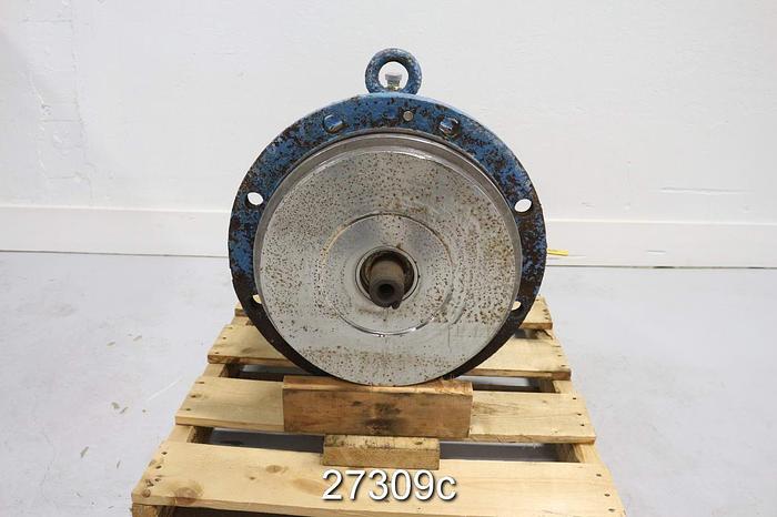Used Goulds 3175 Power End With 14" Frame Adapter, 2-Vane 14" Stainless Steel Impeller #27309