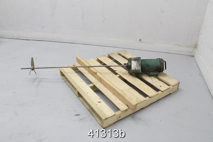 Used Lightnin XJ30 Top Mount Agitator, 3-Vane, 11" SS Propeller #41313