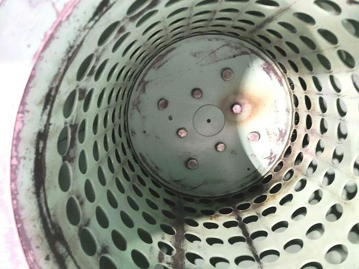 Used New Holland K90 Large Chip Spinner Oil Separator Extractor Spin off Oil + Basket