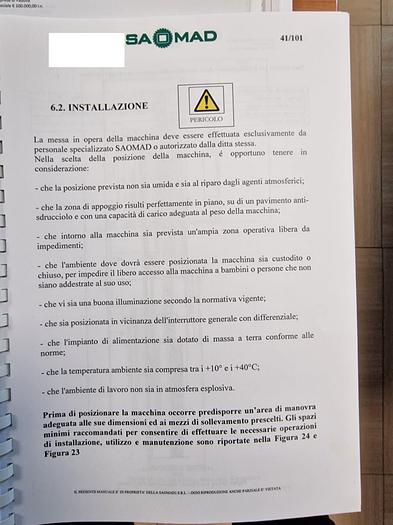 Used 2014 Saomad Woodpeker 60