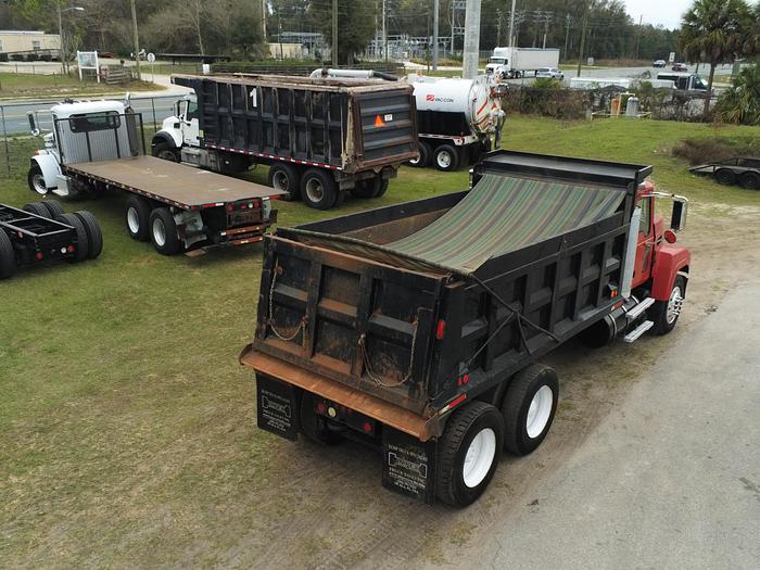 Used 2008 Mack CHU613 TANDEM AXLE DUMP TRUCK