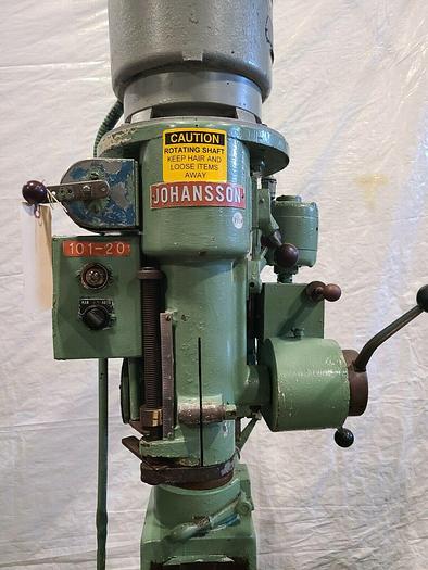 Used Johansson Radial Arm Drill Press DEEP REACH DRILLING