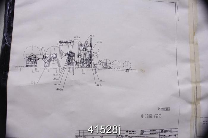 Used Valmet Winbelt Winder, 210" Trim, 7000 FPM #41528