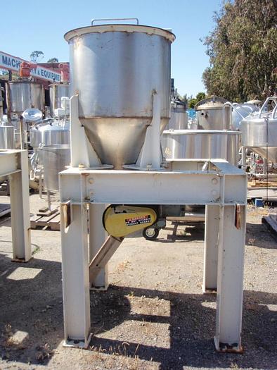Used Tank, 120 Gallon, S/st, 33-1/2" X 24", CB/FT, #C694144