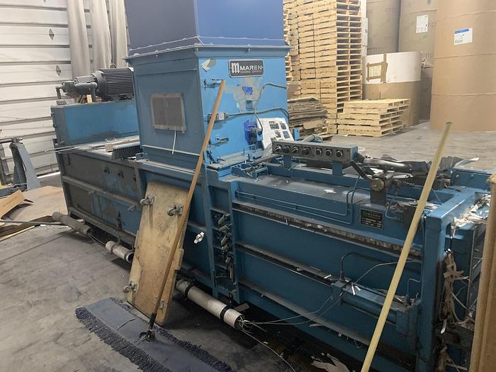 Used MAREN MODEL 423 281 HORIZONTAL CLOSED DOOR BALER -  PENDING SALE