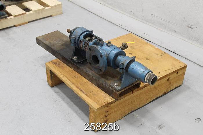 Used Moyno 1L4 Positive Displacement Pump, L-Frame Pump, Type CDO, Frame 1L4, Form BD, 2.5" Outlet #25825