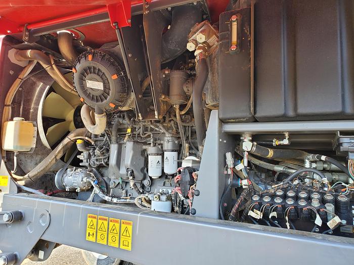 Used Massey Ferguson WR9870 Rotary Windrower w/ Double Conditioner