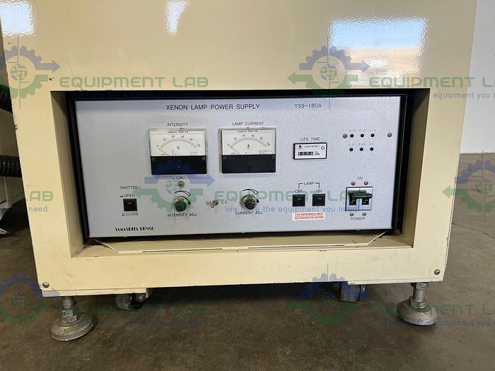  for parts or not working NPC Incorporated  NCT-M-180A Solar Cell Tester 2005 w/ Controller, Printer