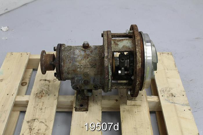 Used Goulds 3196 Pump, 3196M, 2X3X10, Stainless Steel Casing #19507