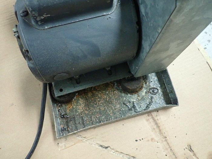 Used Cenco 91305 HYVAC 2 Vacuum Pump w/ GE Motor 5KC35KG147, 1/4 HP, 1725 RPM