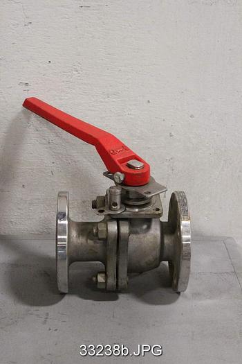 Unused NCS Valve 1.5" Hand Operated Ball Valve #33238