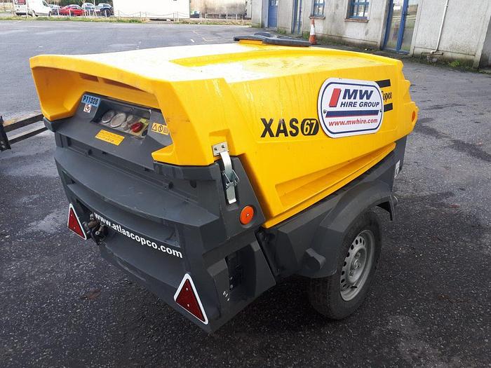 Used Atlas Copco XAS 67