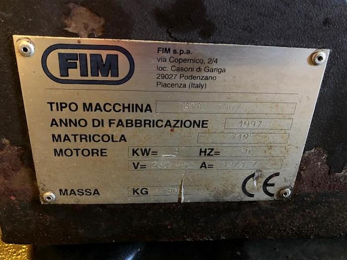 Usato SCANTONATRICE (6) FIM GOAL 200X6