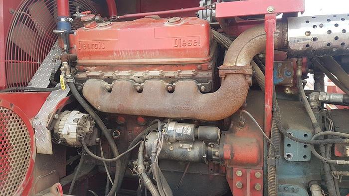 Used 1987 Pacific 4 Axle Carrier Style Oilfield Pump / Kill Truck