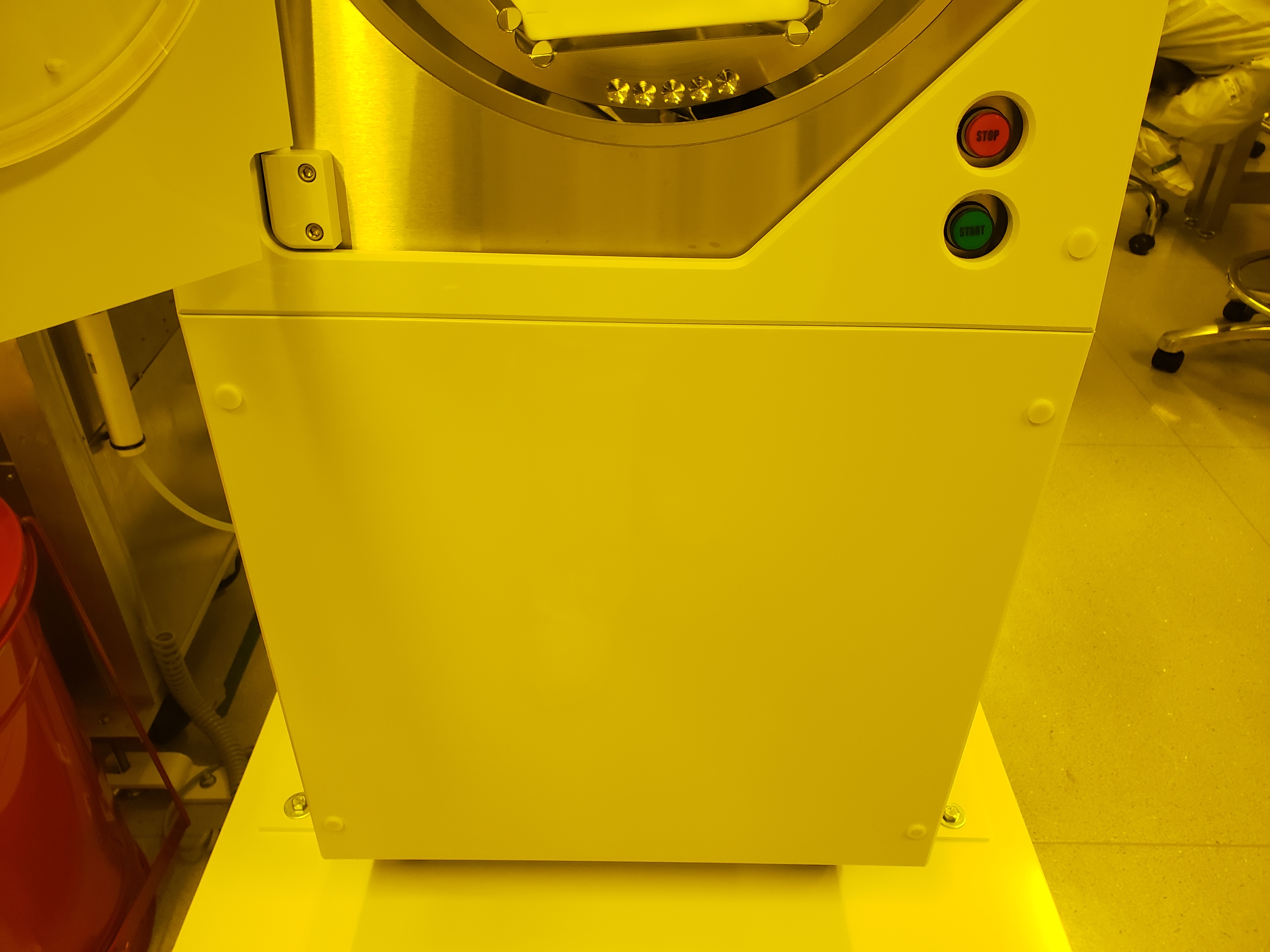 Used Mtek Corp SRD 4300S (single bolt rotor mounting), with digital controller