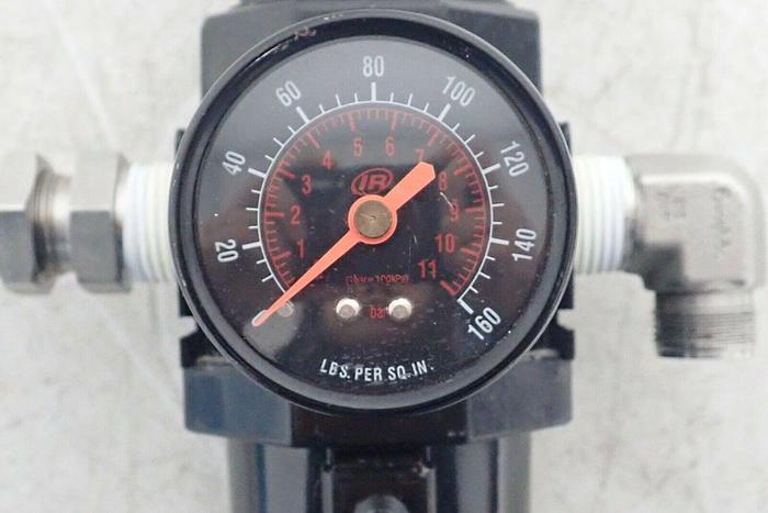 Used Ingersoll Rand ARO Pneumatic Lubricator with Gauge