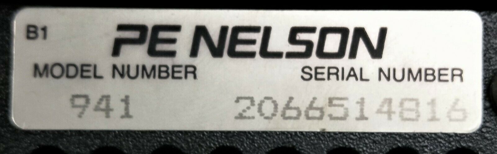 Used Perkin Elmer Nelson 900 Series Model 941 Interface