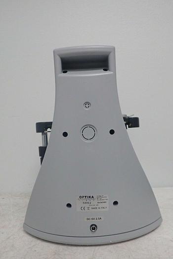 Used Optika B-510-2 Two Headed Teaching Microscope, Side by Side, 5 Objectives - NEW
