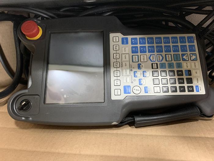 Used FANUC LR MATE 200iD 6 AXIS CNC ROBOT WITH R30iB MATE CONTROLLER