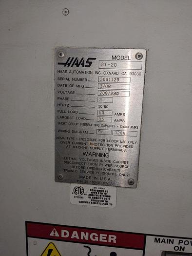 Used 2008 Haas GT-20