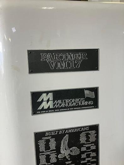 Used 1997 Milltronics Partner VM17