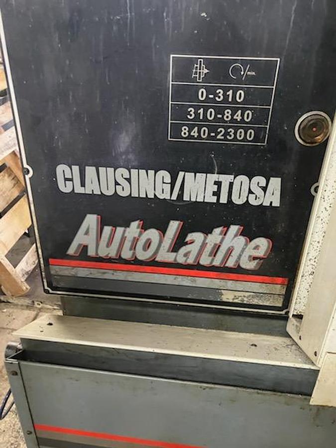 Used 1997 CLAUSING/METOSA  EL 1765CS