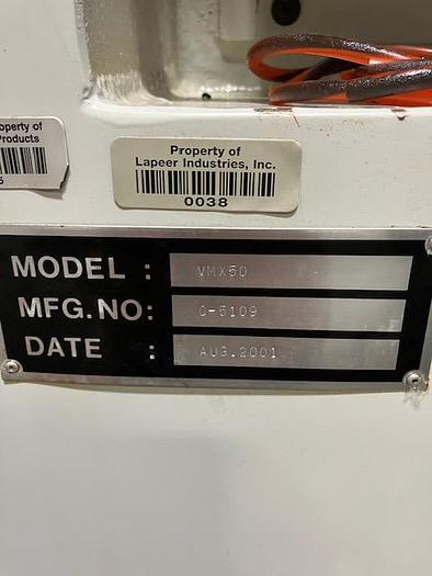 Used 2001 Hurco VMX50