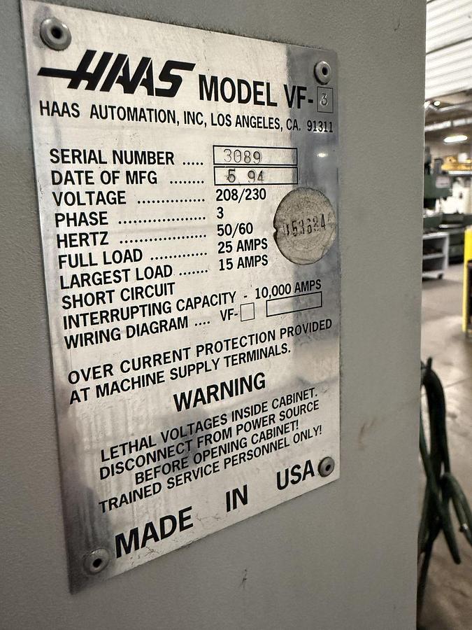 Used 1994 Haas VF-3