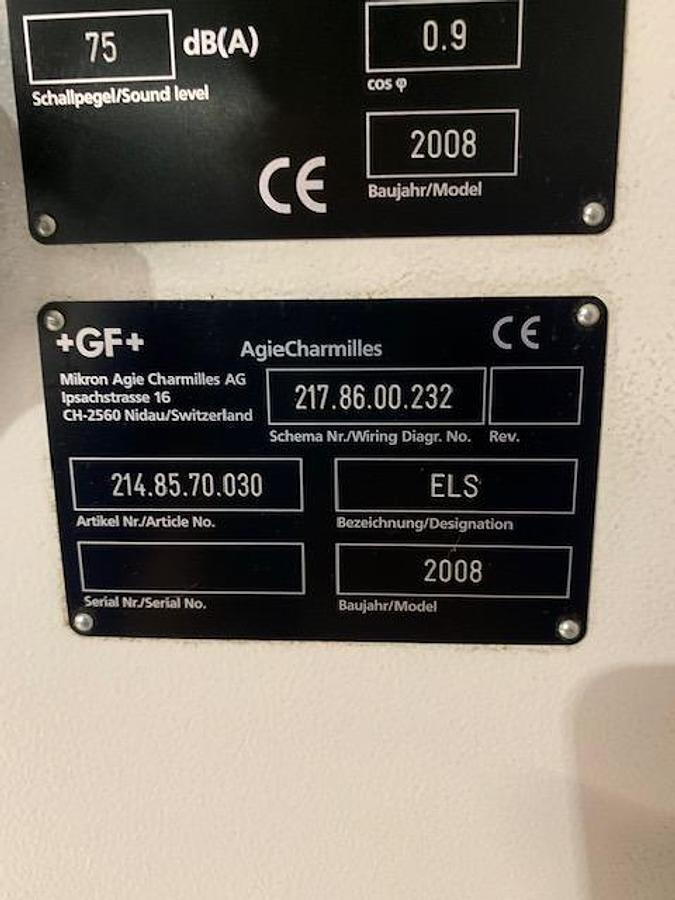 Used 2008 Mikron HsM 800