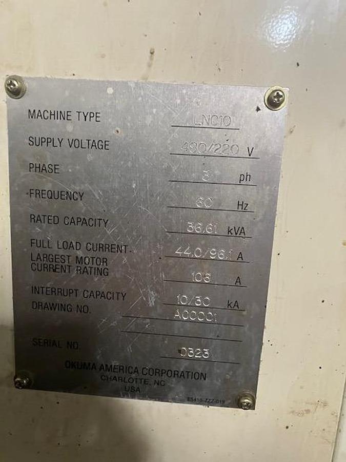 Used 1997 OKUMA L1420