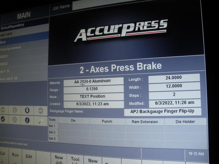 Used 2000 Accupress 12' x 175 Ton