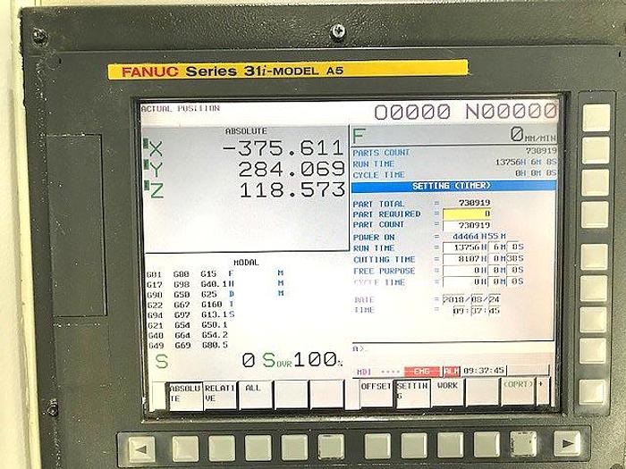 Used 2008 Fanuc Robodrill ALPHA-T21IFL