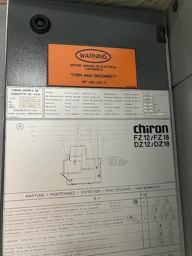 Used 1998 Chiron FZ-12W