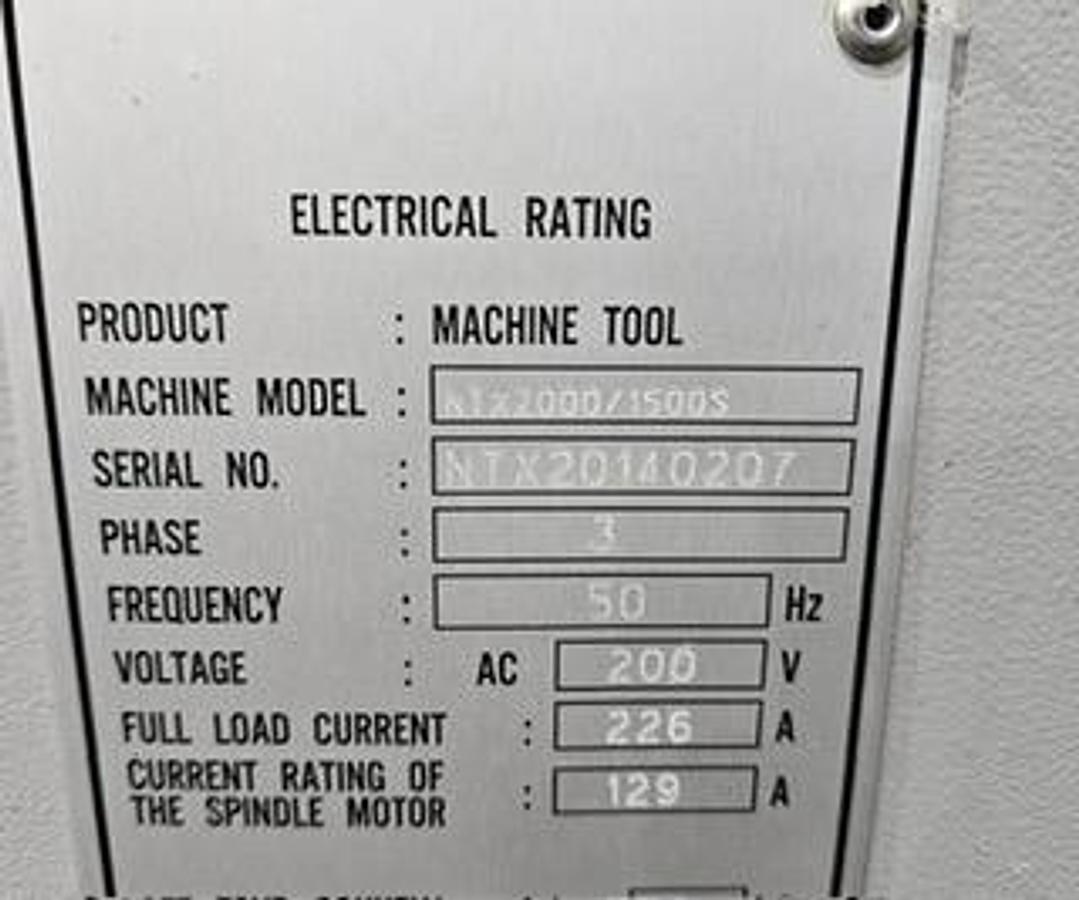 Used Mori Seiki NTX2000/1500S