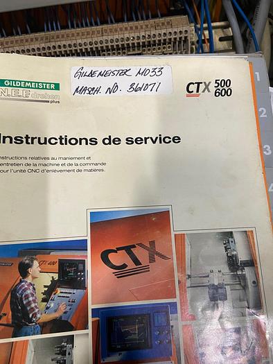 Used 2000 Gildemeister CTX 600