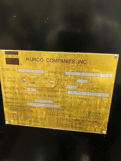 Used 2001 Hurco VMX50
