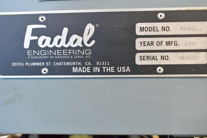 Used Fadal VMC-3016L