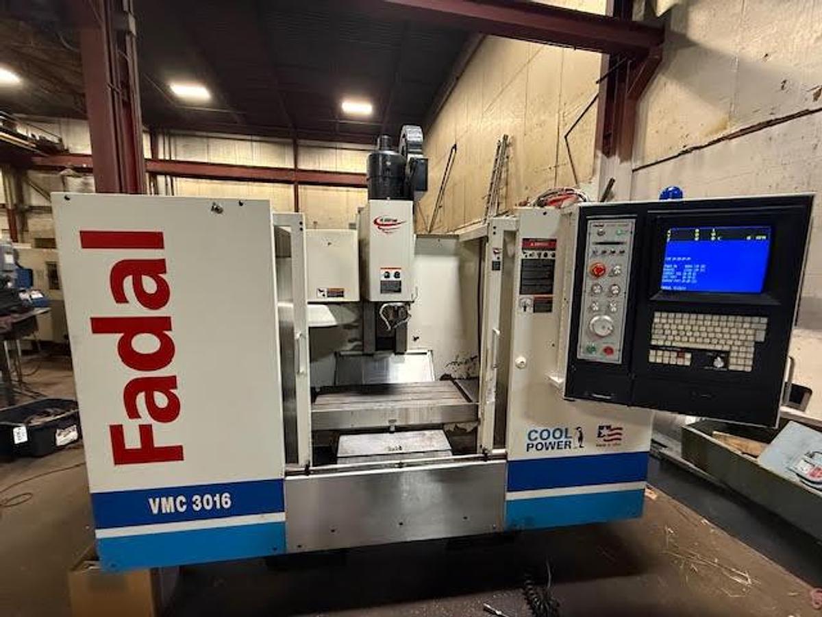 Used 2002 Fadal VMC-3016HT