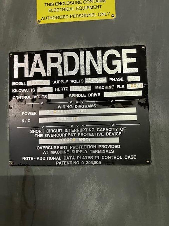 Used 1998 Hardinge CONQUEST VMC 700