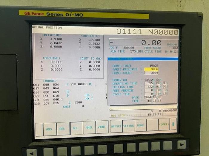 Used 2007 Fadal VMC-3016 FX