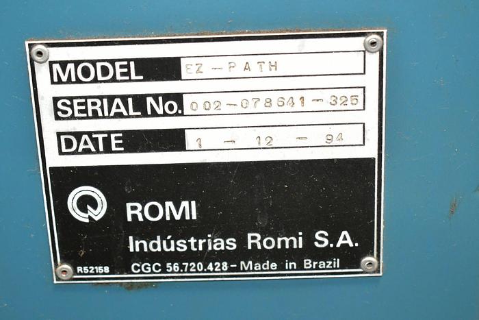 Used 1994 Bridgeport Romi EZ-Path